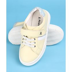 Pine Kids Velcro Closure Casual Shoes - Yellow