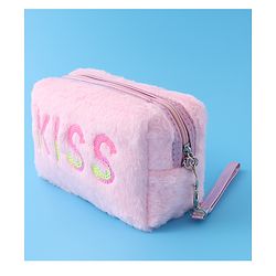 Pine Kids Kiss Design Fur Utility Pouches  - Multicolor