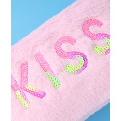 Pine Kids Kiss Design Fur Utility Pouches  - Multicolor