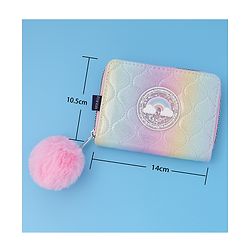 Pine Kids Wallets With Rainbow Patch - Multicolor