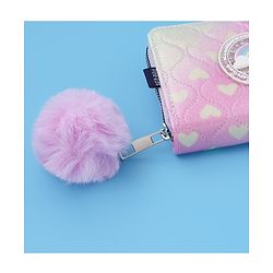 Pine Kids Wallets With Rainbow Patch - Pink