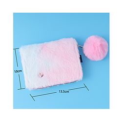 Pine Kids Fur Wallet - Multi Colour
