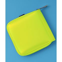 Pine Kids Wallets with Text Print - Yellow