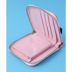 Pine Kids Wallets With Small Print - Baby Pink