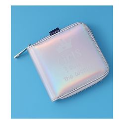 Pine Kids Wallets With Small Print - Silver