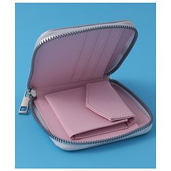 Pine Kids Wallets With Small Print - Silver