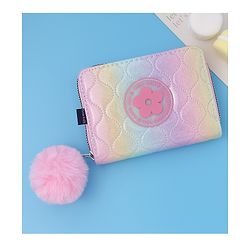 Pine Kids Wallets With Flower  Patch - Multicolor
