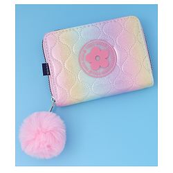 Pine Kids Wallets With Flower  Patch - Multicolor