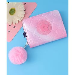 Pine Kids Wallets With Flower  Patch - Multicolor