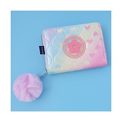 Pine Kids Wallets With Flower  Patch - Multicolor