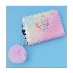 Pine Kids Wallets With Rainbow Coloured Patch - Multicolor