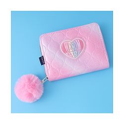 Pine Kids Wallets With Rainbow Coloured Patch - Multicolor