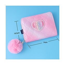 Pine Kids Wallets With Rainbow Coloured Patch - Multicolor