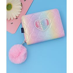 Pine Kids Wallets With Rainbow Coloured Patch - Multicolor