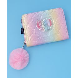 Pine Kids Wallets With Rainbow Coloured Patch - Multicolor