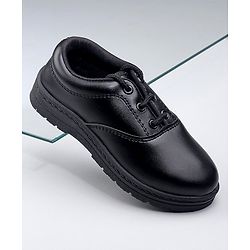 Pine Kids School Shoes - Black