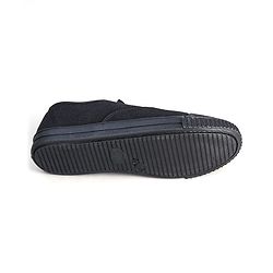 Pine Kids Solid Lace Up School Shoes - Black