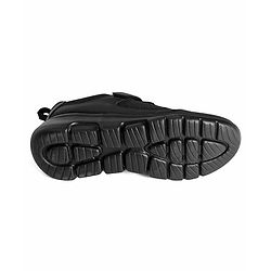 Pine Kids School Shoes with Velcro Closure -  Black