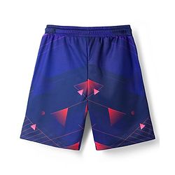Pine Active Half Sleeves T-Shirt & Shorts Set Gameday Print - Navy