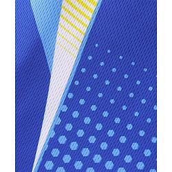 Pine Active Knit Sleeveless Printed T-Shirt & Shorts Set - Blue