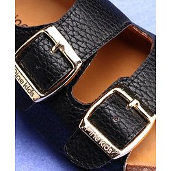 Pine Kids Open Toe Sandals - Black