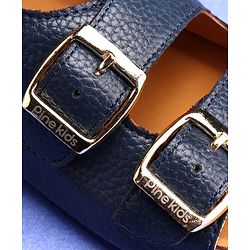 Pine Kids Sandals with Velcro Closure - Blue