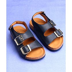 Pine Kids Sandals with Velcro Closure - Blue