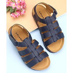 Pine Kids Velcro Closure Sandals - Blue