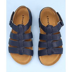 Pine Kids Velcro Closure Sandals - Blue
