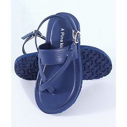 Pine Kids Ethnic Wear Sandals - Dark Brown