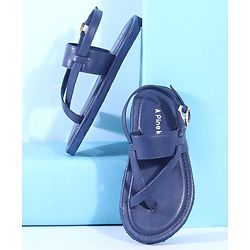 Pine Kids Ethnic Wear Sandals - Dark Brown