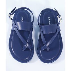 Pine Kids Ethnic Wear Sandals - Dark Brown