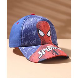 Pine Kids Marvel Spiderman Summer Cap Red & Blue - Cap Diameter 17 cm