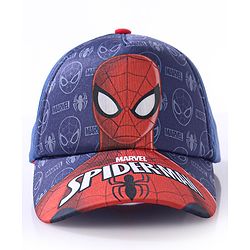 Pine Kids Marvel Spiderman Summer Cap Red & Blue - Cap Diameter 17 cm