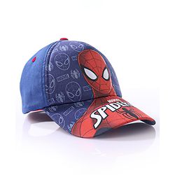 Pine Kids Marvel Spiderman Summer Cap Red & Blue - Cap Diameter 17 cm