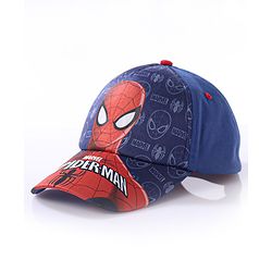 Pine Kids Marvel Spiderman Summer Cap Red & Blue - Cap Diameter 17 cm