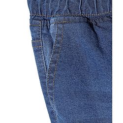 Pine Kids Cotton Rich Stretchable full length denim Joggers - Blue