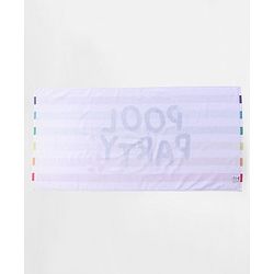 Pine Kids Cotton Woven Towel with Text Print L 124.5 x B 61 cm - Multicolour