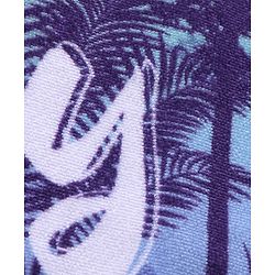 Pine Kids Cotton Woven Towel Tropical Print L 124.5 x B 61 cm - Multicolour