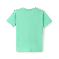 Pine Kids Cotton Half Sleeves T-Shirt Skating Print - Spring Bud