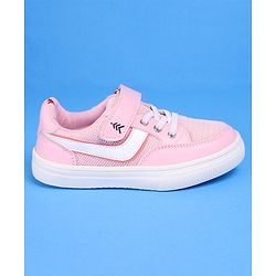 Pine Kids Casual Shoes with Velcro Closure - Pink