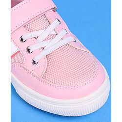 Pine Kids Casual Shoes with Velcro Closure - Pink