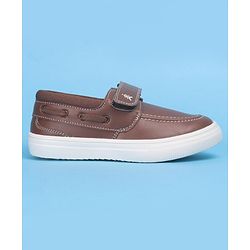 Pine Kids Casual Shoes with Velcro Closure - Brown