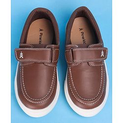 Pine Kids Casual Shoes with Velcro Closure - Brown