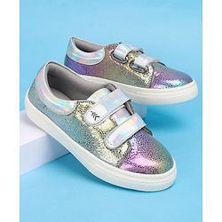 Pine Kids Casual Shoes with Velcro Closure - Multicolour