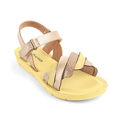 Pine Kids Sandals With Velcro Closure - Fuchsia