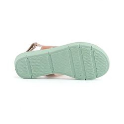 Pine Kids Sandals with Velcro Closure & Crown Detailing  - Blue