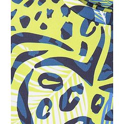 Pine Active Knit Half Sleeves High Stretch Printed T-Shirt - Multicolour