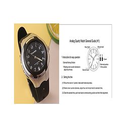 Pine Kids Free Size Analog Watch- Black