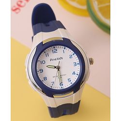 Pine Kids Free Size Analog Watch- Black